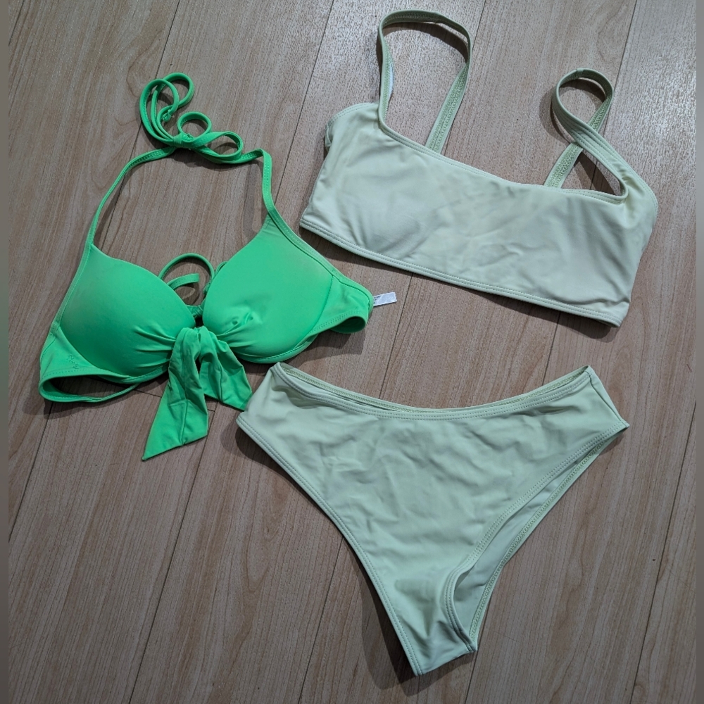 Bundle Of Green Bikinis